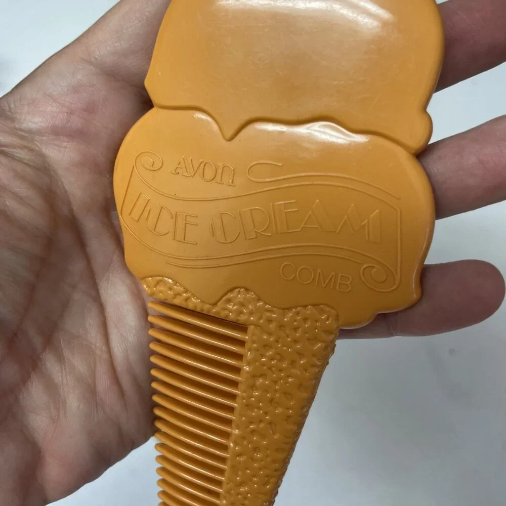 Vintage Avon COMBSICLE Ice Cream Comb Ice Cream Fun Novelty Kitschy with Box